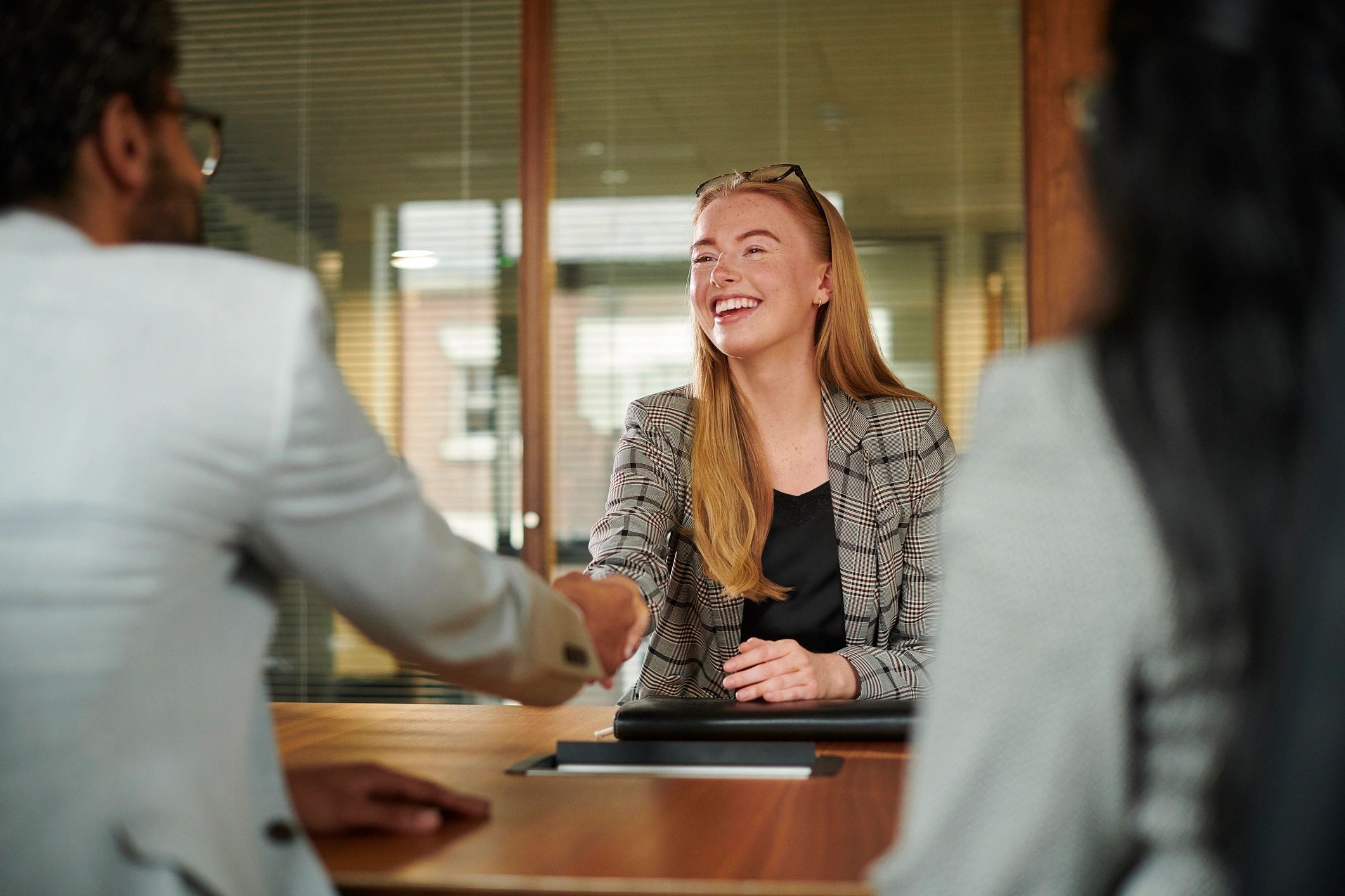 client handshake legal office
