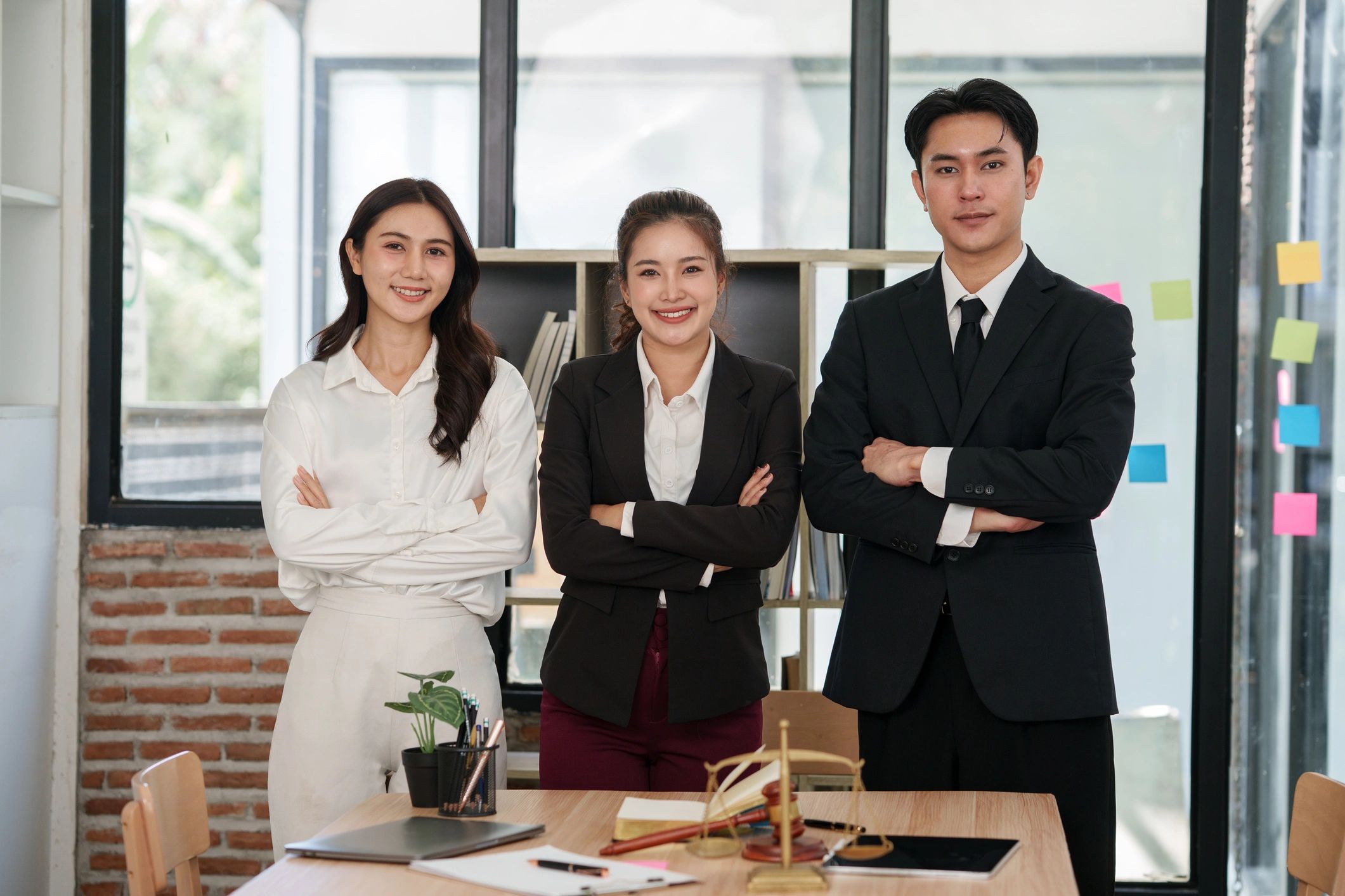 law firm team group